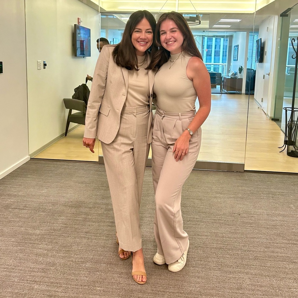 Theory Light beige Tailored Blazer & pants